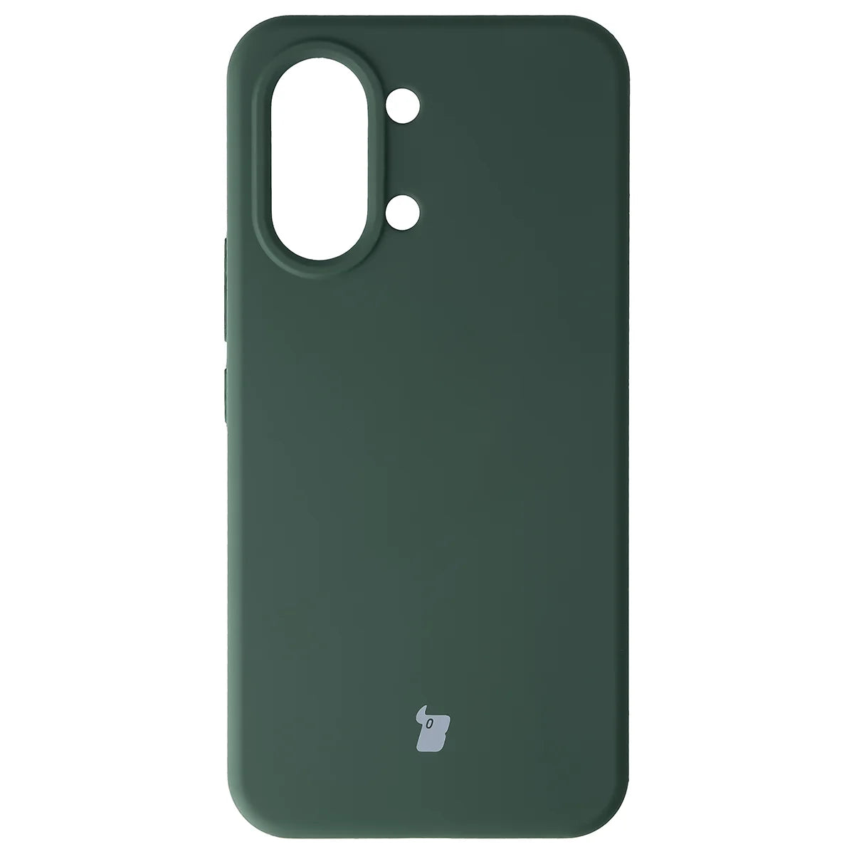 Silikon Handyhülle für Xiaomi POCO X8 Pro Max, Bizon Soft Case, Dunkelgrün