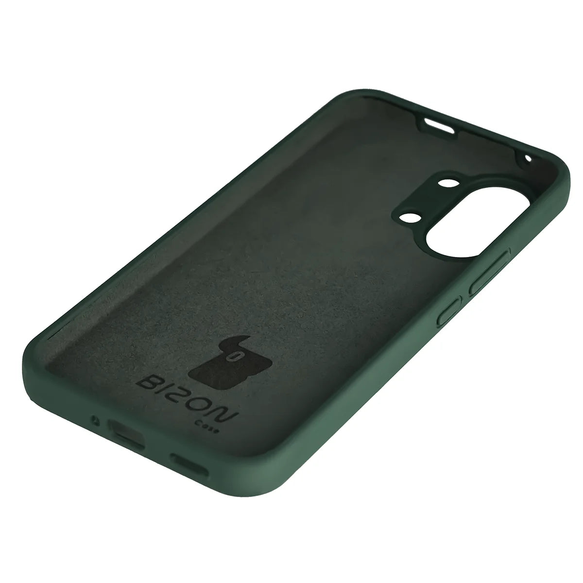 Silikon Handyhülle für Xiaomi POCO X8 Pro Max, Bizon Soft Case, Dunkelgrün