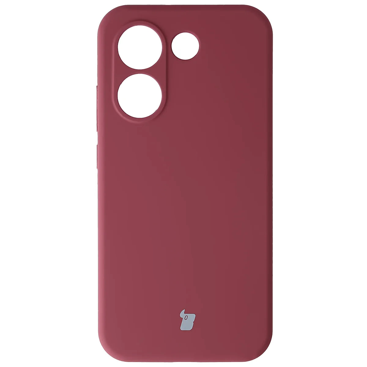 Silikon Handyhülle für Xiaomi POCO X8 Pro, Bizon Soft Case, Pflaumenfarbe