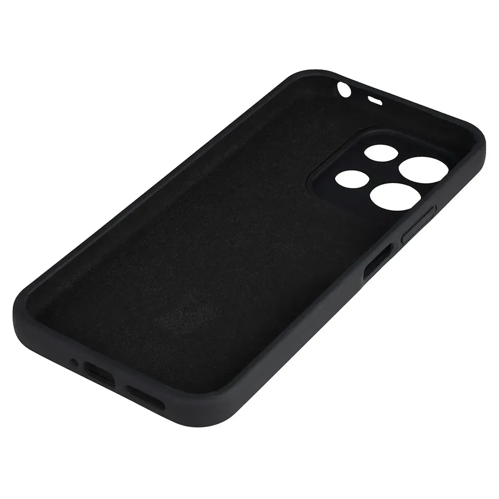 Silikon Handyhülle für Xiaomi Redmi 17 4G/5G, Bizon Soft Case, Schwarz (4/7)