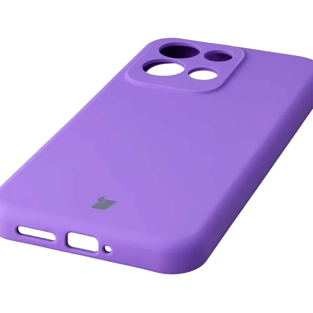 Silikon Handyhülle für Xiaomi Redmi 17 4G/5G, Bizon Soft Case, Violett (3/7)