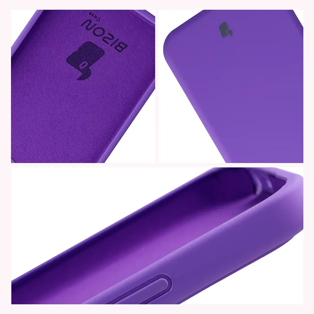 Silikon Handyhülle für Xiaomi Redmi 17 4G/5G, Bizon Soft Case, Violett (6/7)