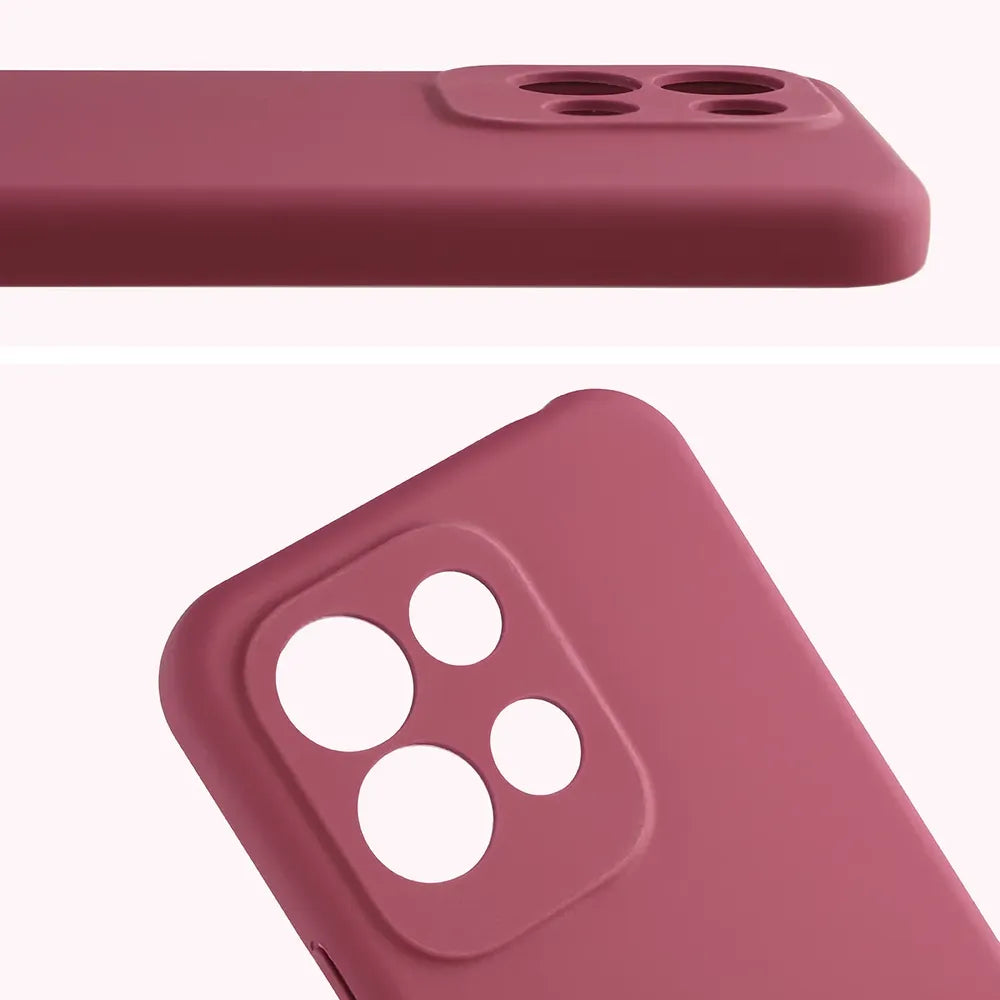 Silikon Handyhülle für Xiaomi Redmi 17 4G/5G, Bizon Soft Case, Pflaumenfarbe (5/7)