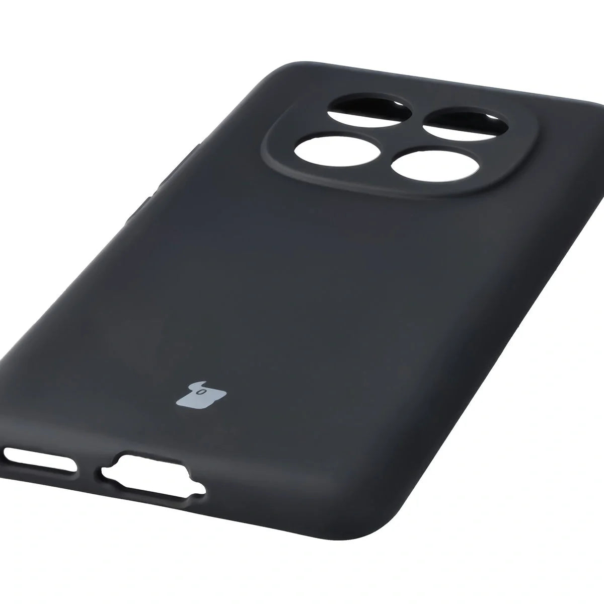 Silikon Handyhülle für Xiaomi Redmi Note 15 / POCO M8 5G, Bizon Soft Case, Schwarz