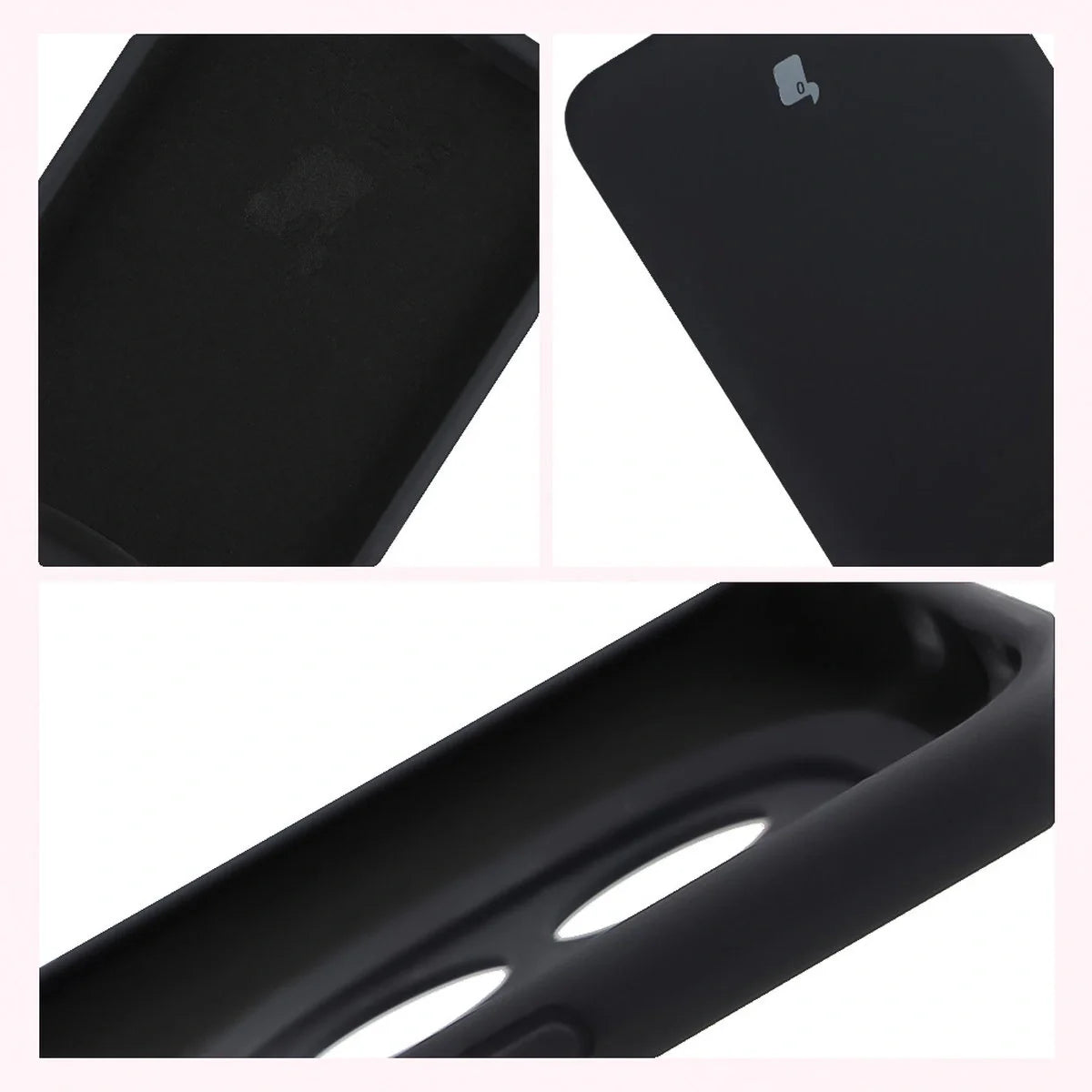 Silikon Handyhülle für Xiaomi Redmi Note 15 / POCO M8 5G, Bizon Soft Case, Schwarz