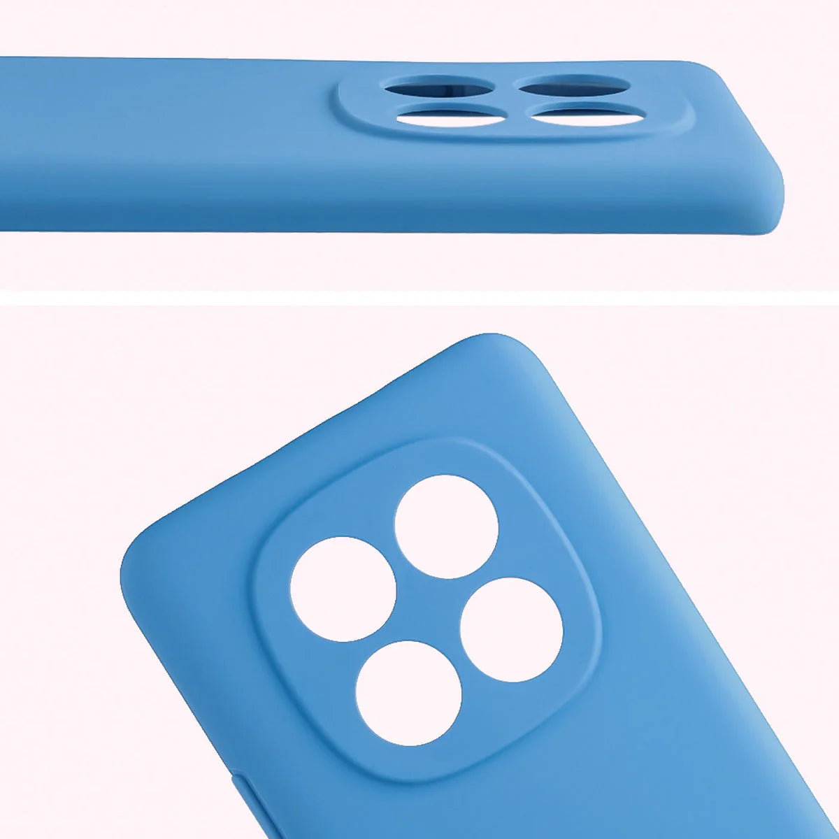 Silikon Handyhülle für Xiaomi Redmi Note 15 / POCO M8 5G, Bizon Soft Case, Blau