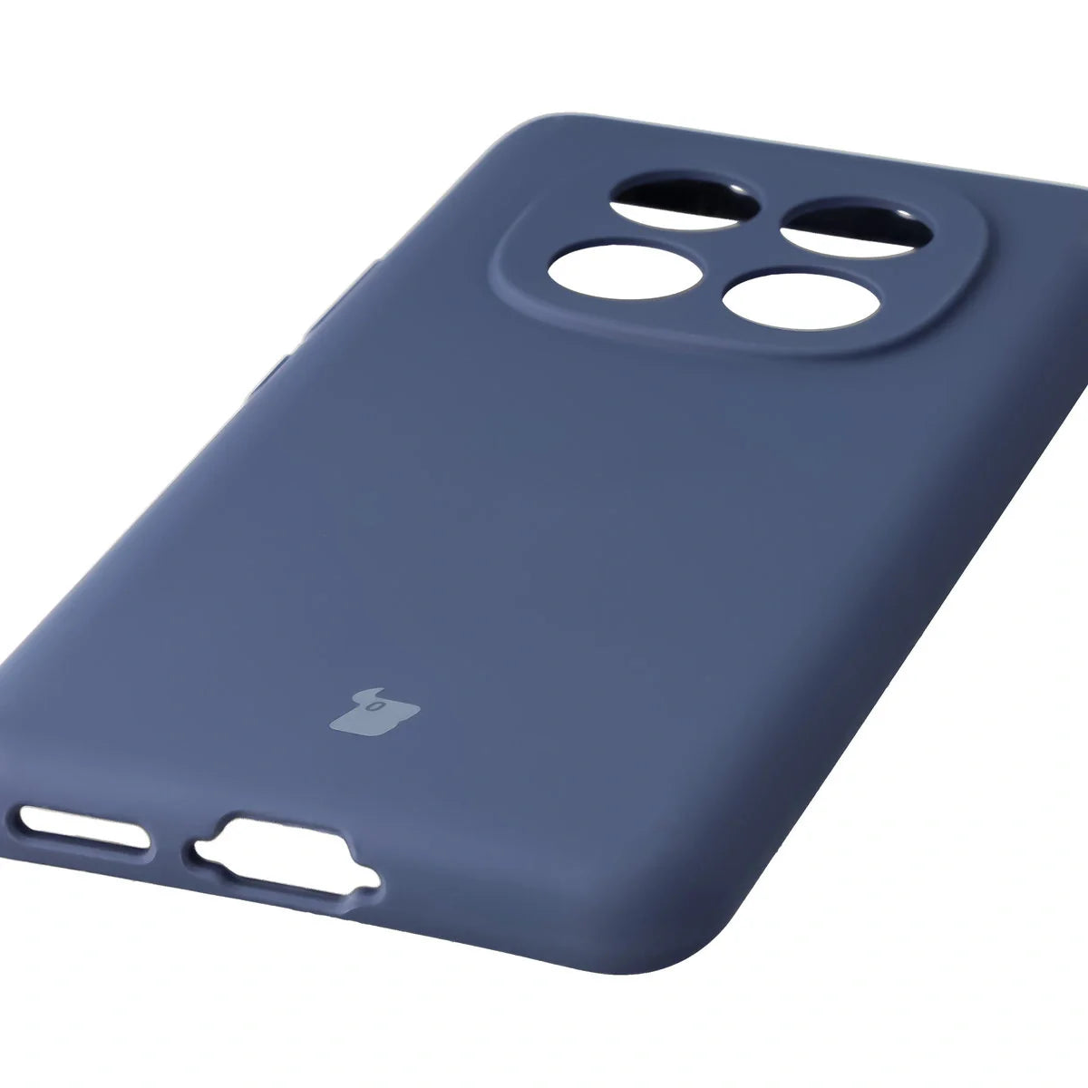 Silikon Handyhülle für Xiaomi Redmi Note 15 / POCO M8 5G, Bizon Soft Case, Dunkelblau