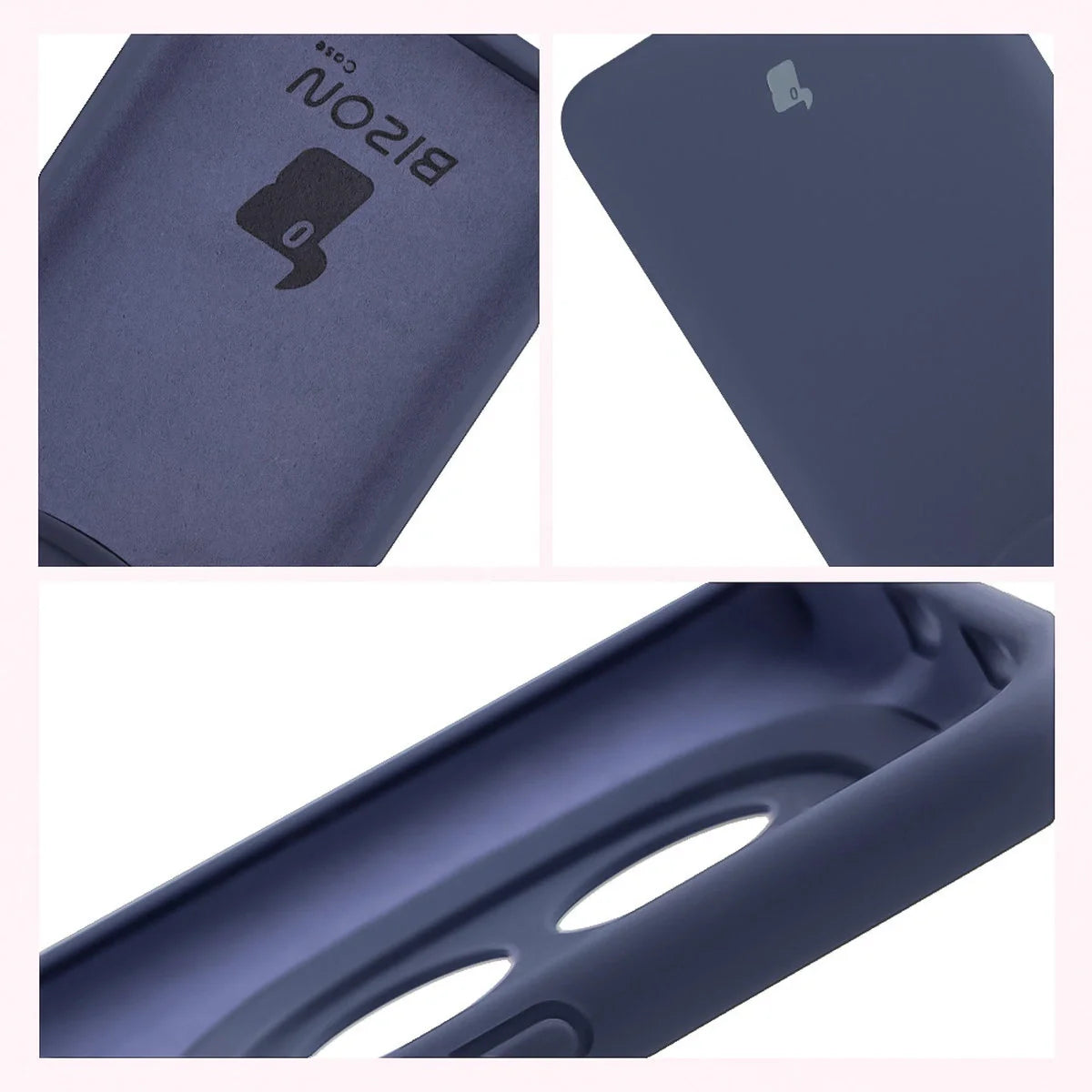 Silikon Handyhülle für Xiaomi Redmi Note 15 / POCO M8 5G, Bizon Soft Case, Dunkelblau