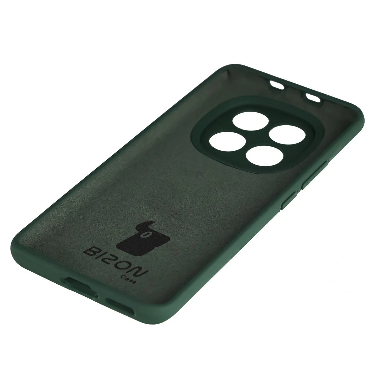 Silikon Handyhülle für Xiaomi Redmi Note 15 / POCO M8 5G, Bizon Soft Case, Dunkelgrün