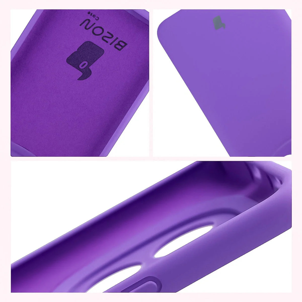 Silikon Handyhülle für Xiaomi Redmi Note 15 / POCO M8 5G, Bizon Soft Case, Violett