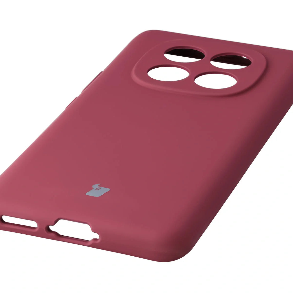 Silikon Handyhülle für Xiaomi Redmi Note 15 / POCO M8 5G, Bizon Soft Case, Pflaumenfarbe