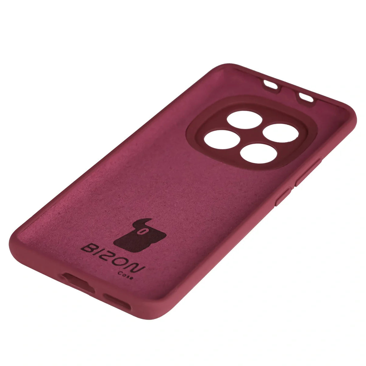 Silikon Handyhülle für Xiaomi Redmi Note 15 / POCO M8 5G, Bizon Soft Case, Pflaumenfarbe