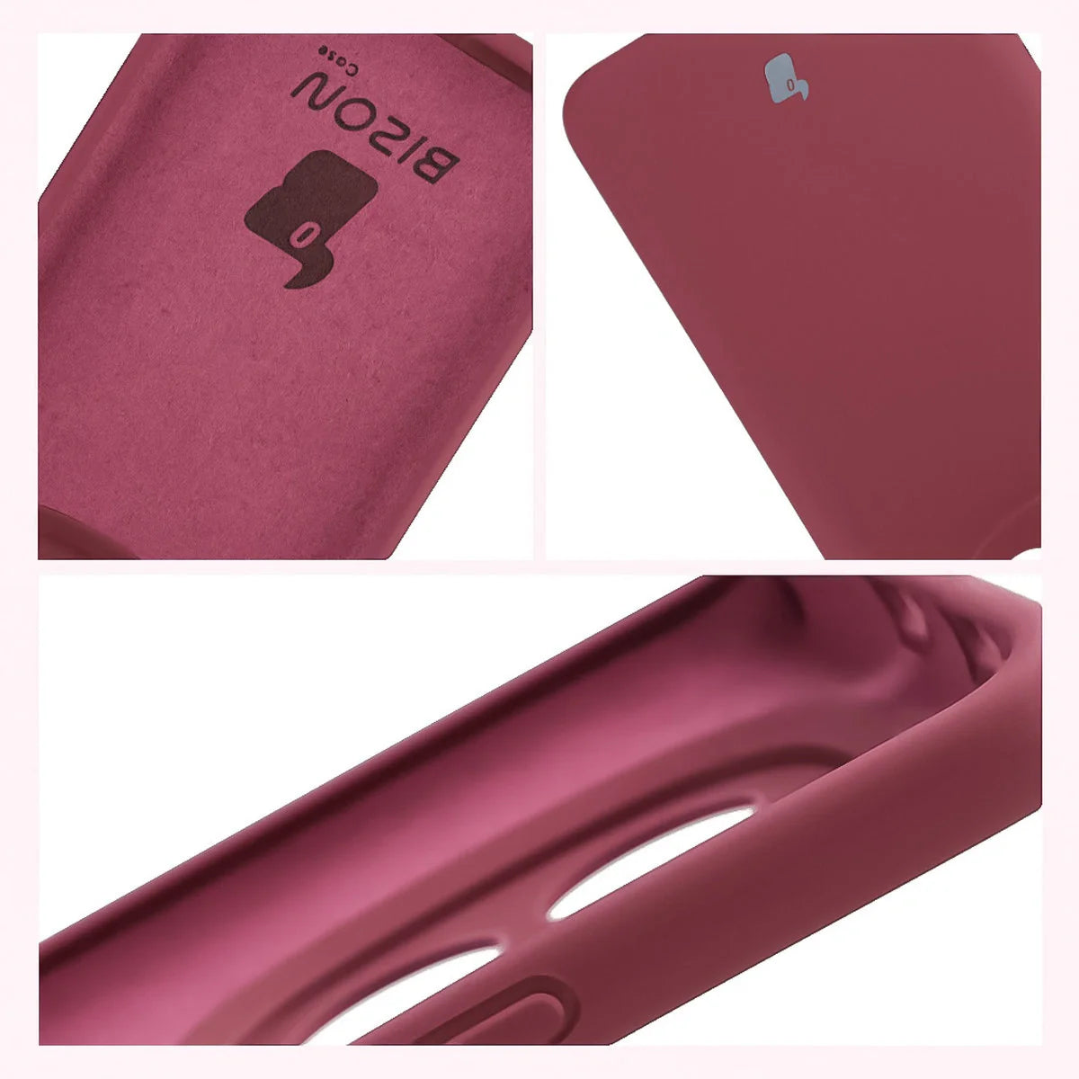 Silikon Handyhülle für Xiaomi Redmi Note 15 / POCO M8 5G, Bizon Soft Case, Pflaumenfarbe