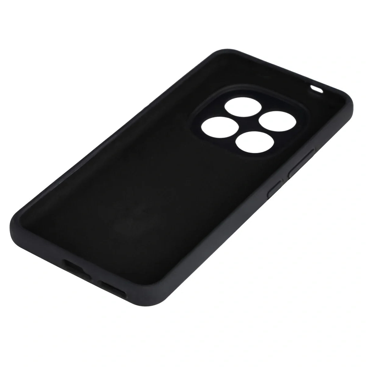 Silikon Handyhülle für Xiaomi Redmi Note 15 Pro 4G, Bizon Soft Case, Schwarz