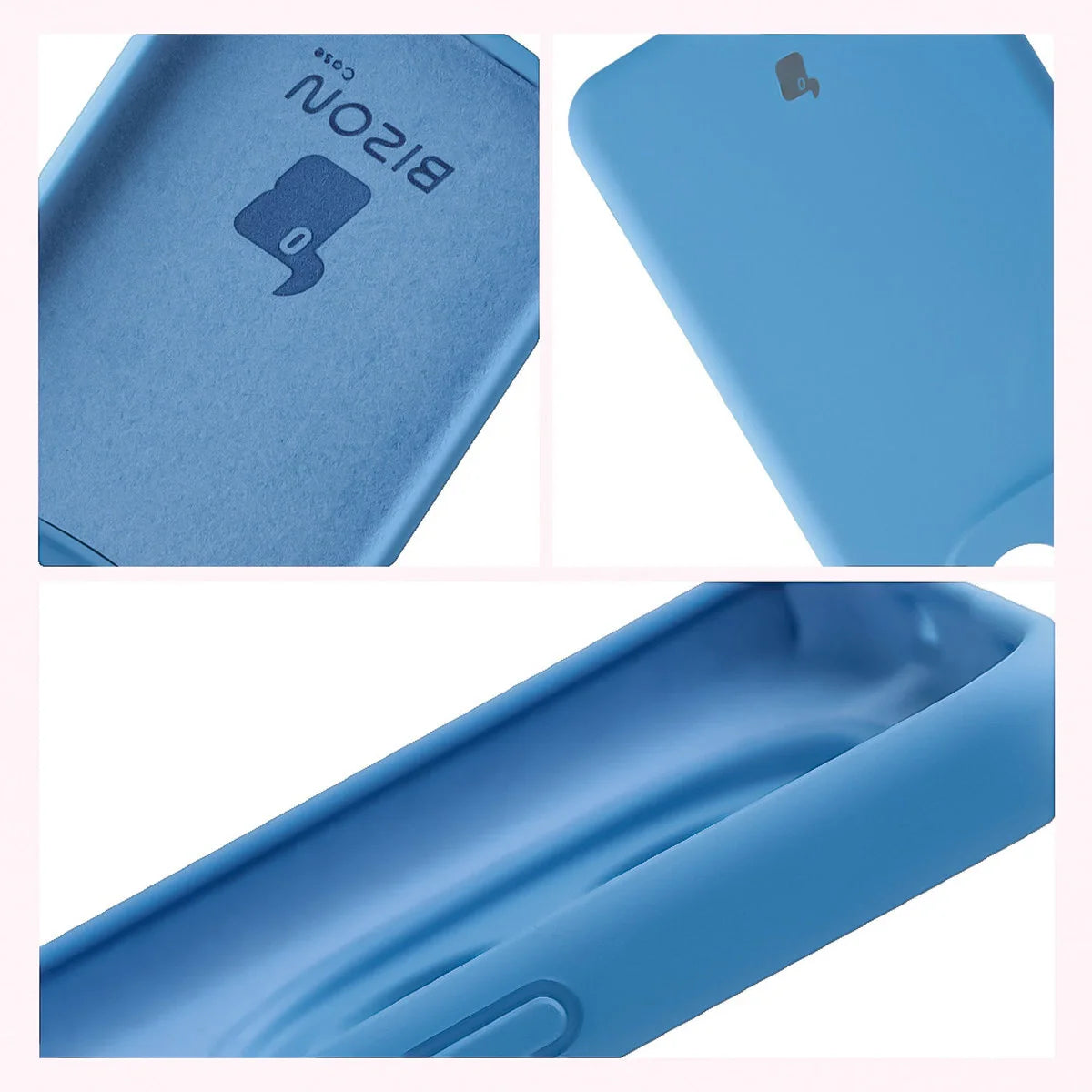 Silikon Handyhülle für Xiaomi Redmi Note 15 Pro 4G, Bizon Soft Case, Blau