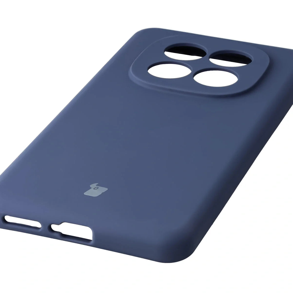 Silikon Handyhülle für Xiaomi Redmi Note 15 Pro 4G, Bizon Soft Case, Dunkelblau