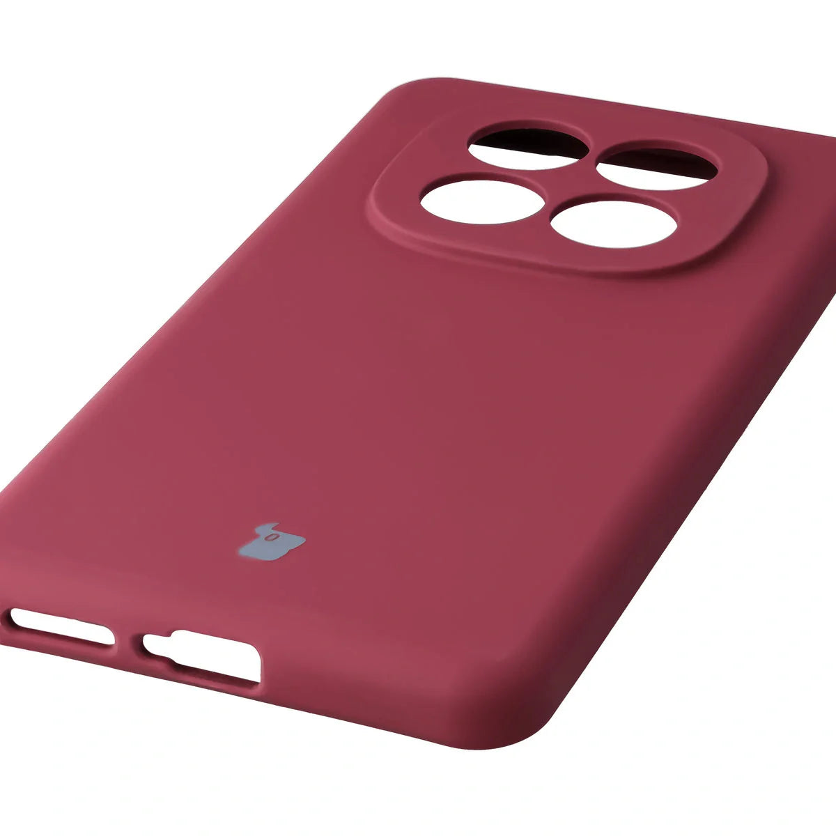 Silikon Handyhülle für Xiaomi Redmi Note 15 Pro 4G, Bizon Soft Case, Pflaumenfarbe