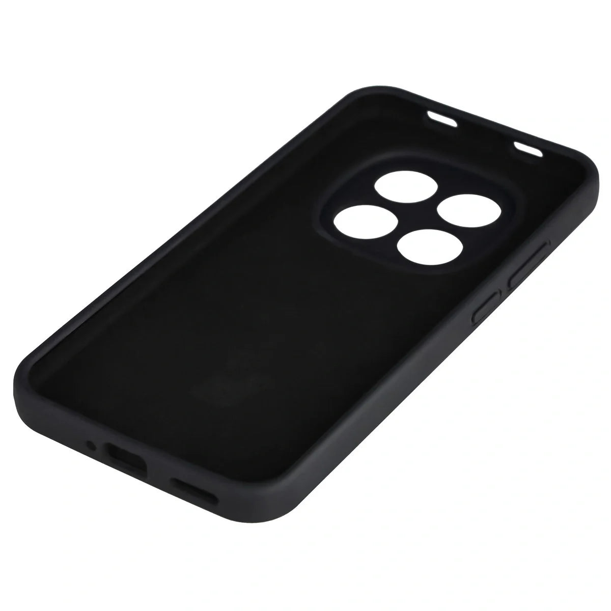Silikon Handyhülle für Xiaomi Redmi Note 15 Pro 5G, Bizon Soft Case, Schwarz