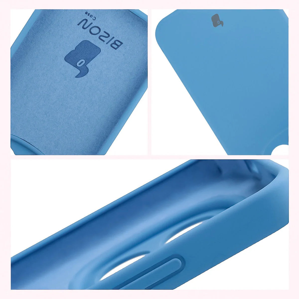 Silikon Handyhülle für Xiaomi Redmi Note 15 Pro 5G, Bizon Soft Case, Blau