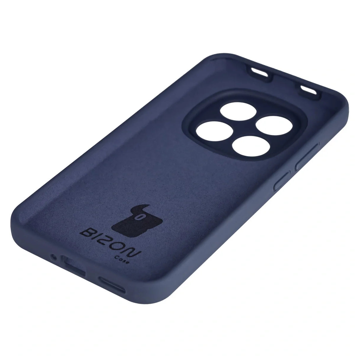 Silikon Handyhülle für Xiaomi Redmi Note 15 Pro 5G, Bizon Soft Case, Dunkelblau