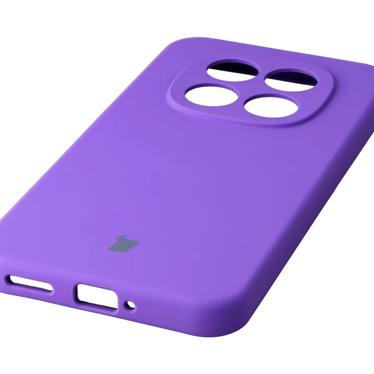 Silikon Handyhülle für Xiaomi Redmi Note 15 Pro 5G, Bizon Soft Case, Violett