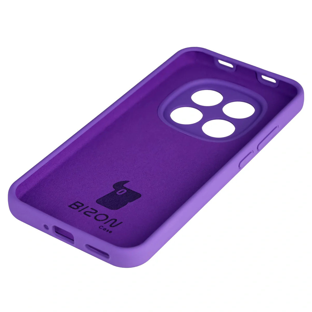 Silikon Handyhülle für Xiaomi Redmi Note 15 Pro 5G, Bizon Soft Case, Violett