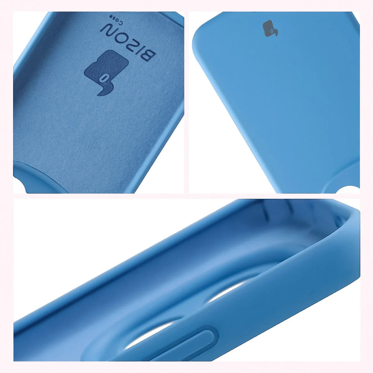 Silikon Handyhülle für Xiaomi Redmi Note 15 Pro Plus 5G / POCO M8 Pro 5G, Bizon Soft Case, Blau