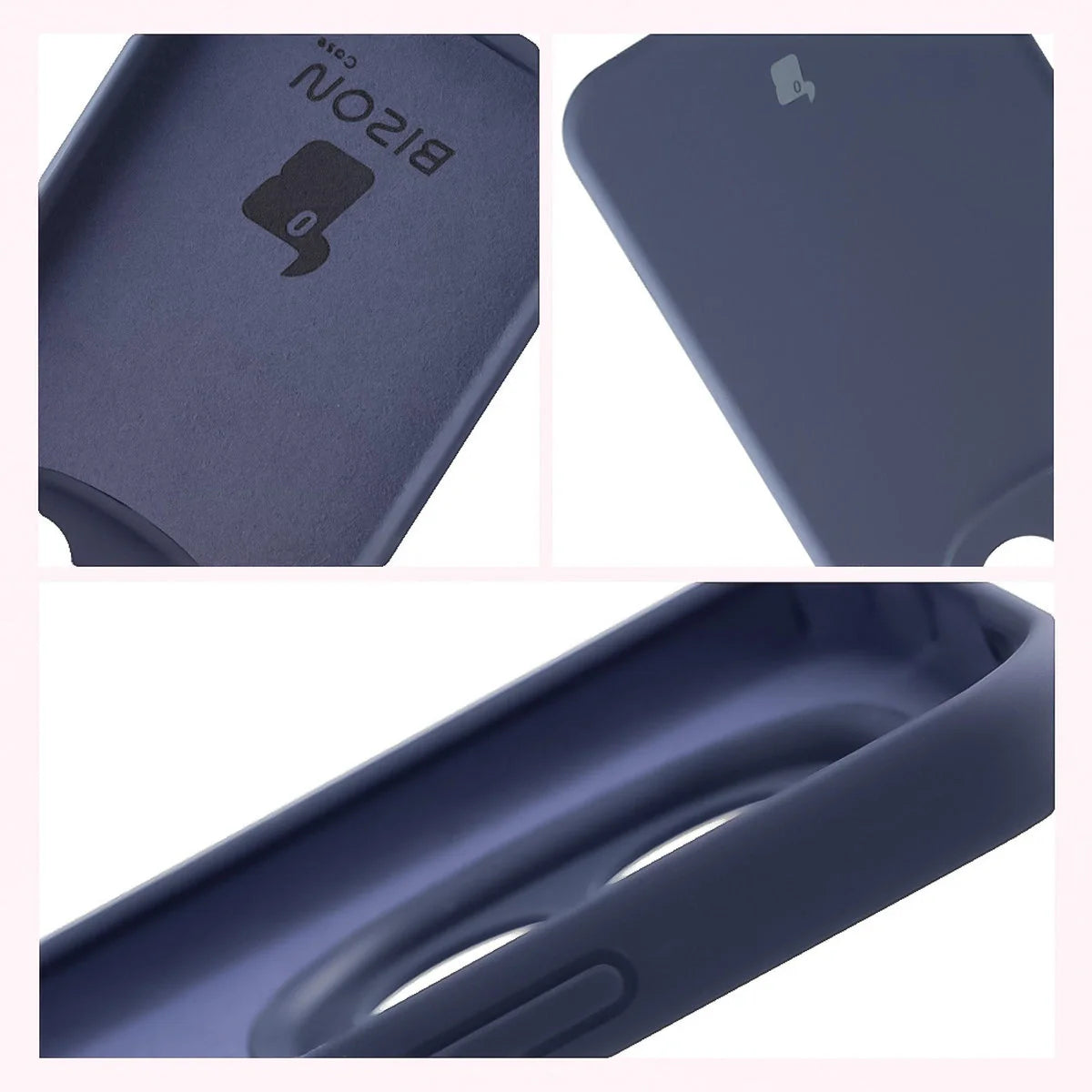 Silikon Handyhülle für Xiaomi Redmi Note 15 Pro Plus 5G / POCO M8 Pro 5G, Bizon Soft Case, Dunkelblau