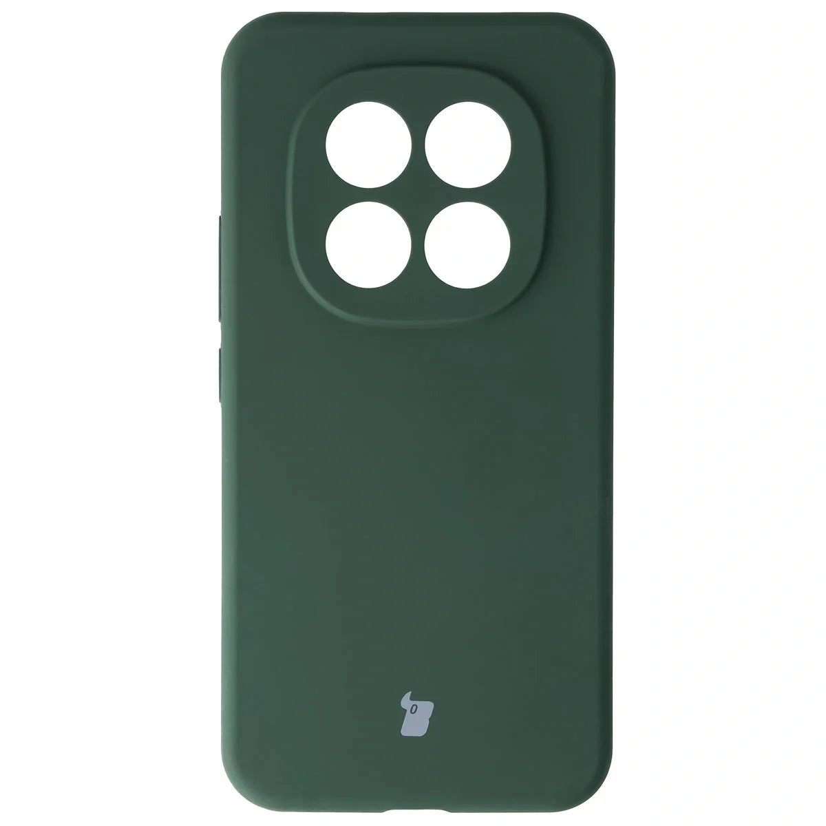 Silikon Handyhülle für Xiaomi Redmi Note 15 Pro Plus 5G / POCO M8 Pro 5G, Bizon Soft Case, Dunkelgrün
