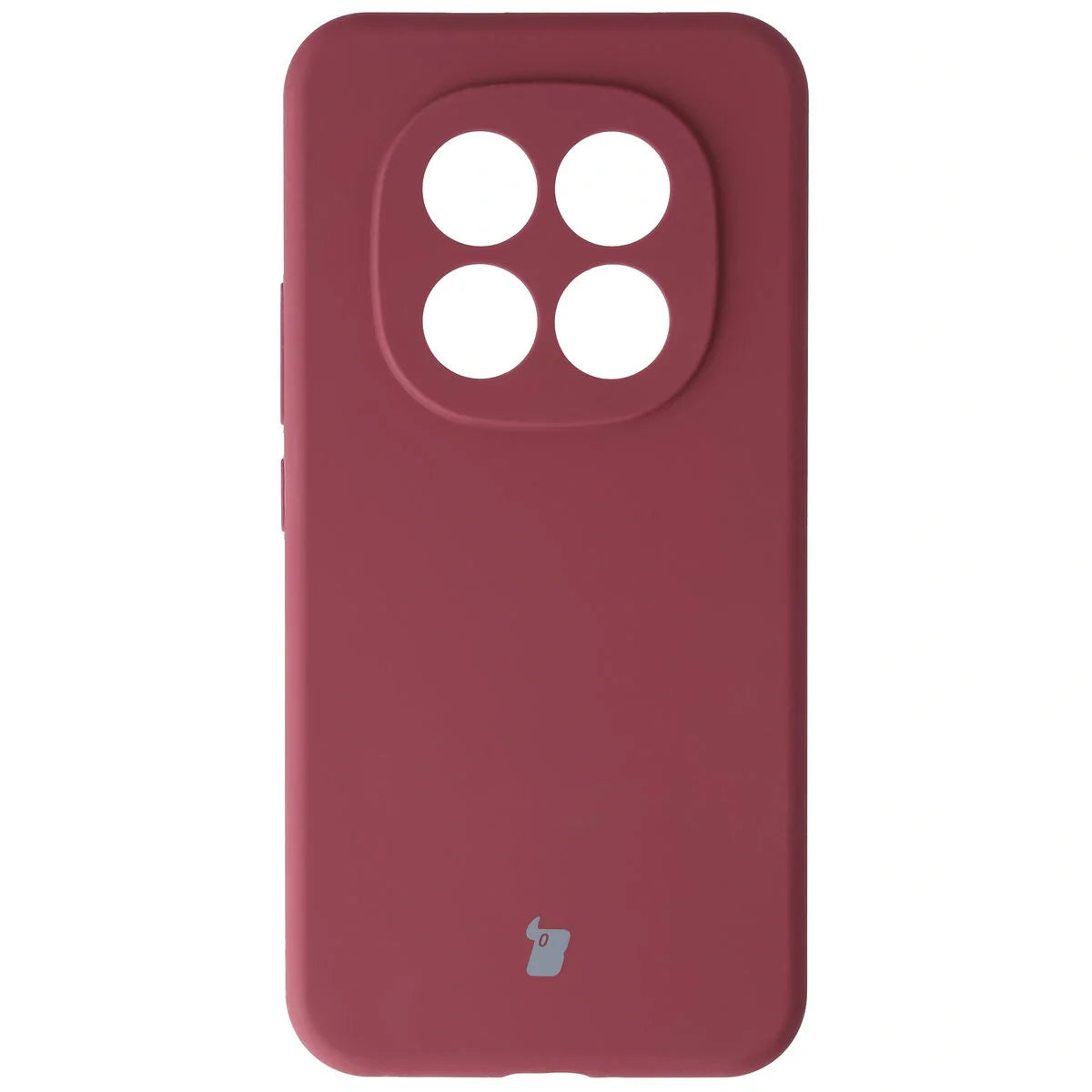 Silikon Handyhülle für Xiaomi Redmi Note 15 Pro Plus 5G / POCO M8 Pro 5G, Bizon Soft Case, Pflaumenfarbe