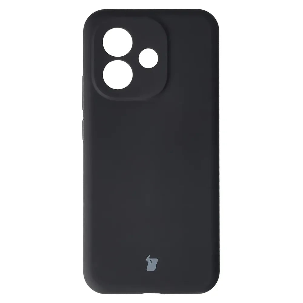 Silikon Handyhülle für Xiaomi Redmi Note 17 4G/5G, Bizon Soft Case, Schwarz (2/7)