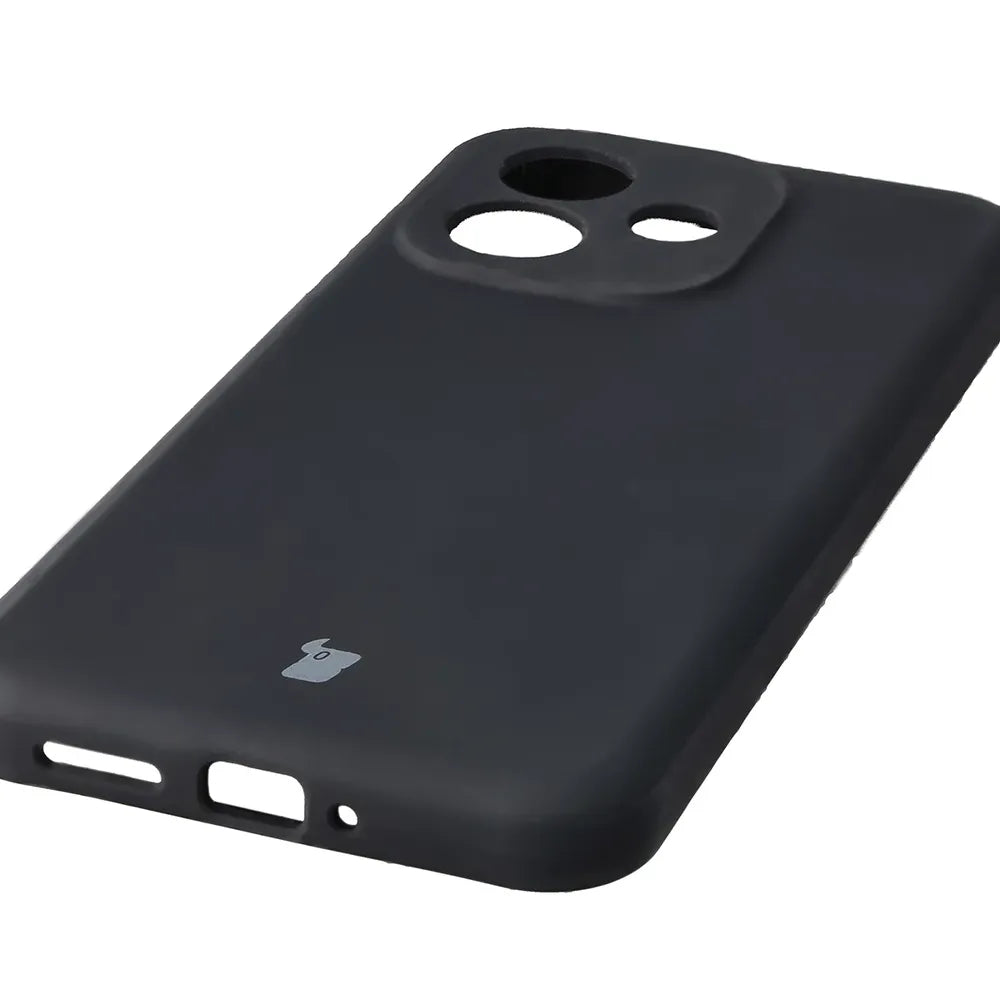 Silikon Handyhülle für Xiaomi Redmi Note 17 4G/5G, Bizon Soft Case, Schwarz (3/7)