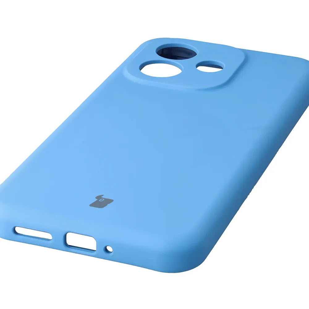 Silikon Handyhülle für Xiaomi Redmi Note 17 4G/5G, Bizon Soft Case, Blau (3/7)