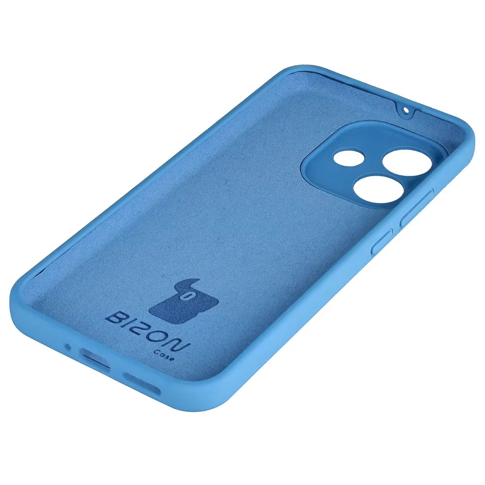 Silikon Handyhülle für Xiaomi Redmi Note 17 4G/5G, Bizon Soft Case, Blau (4/7)