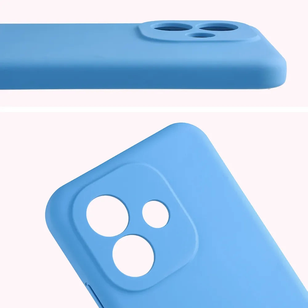 Silikon Handyhülle für Xiaomi Redmi Note 17 4G/5G, Bizon Soft Case, Blau (5/7)