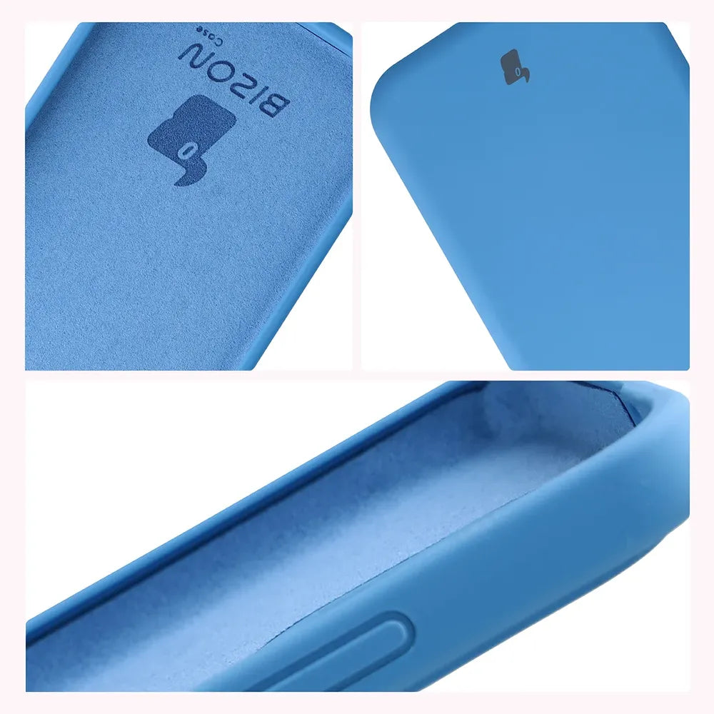 Silikon Handyhülle für Xiaomi Redmi Note 17 4G/5G, Bizon Soft Case, Blau (6/7)
