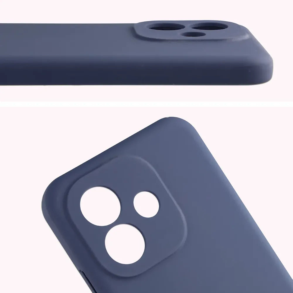Silikon Handyhülle für Xiaomi Redmi Note 17 4G/5G, Bizon Soft Case, Dunkelblau (5/7)