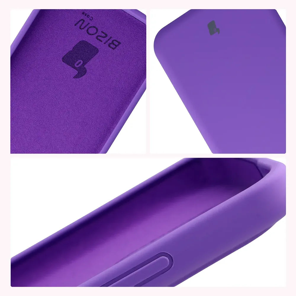 Silikon Handyhülle für Xiaomi Redmi Note 17 4G/5G, Bizon Soft Case, Violett (6/7)