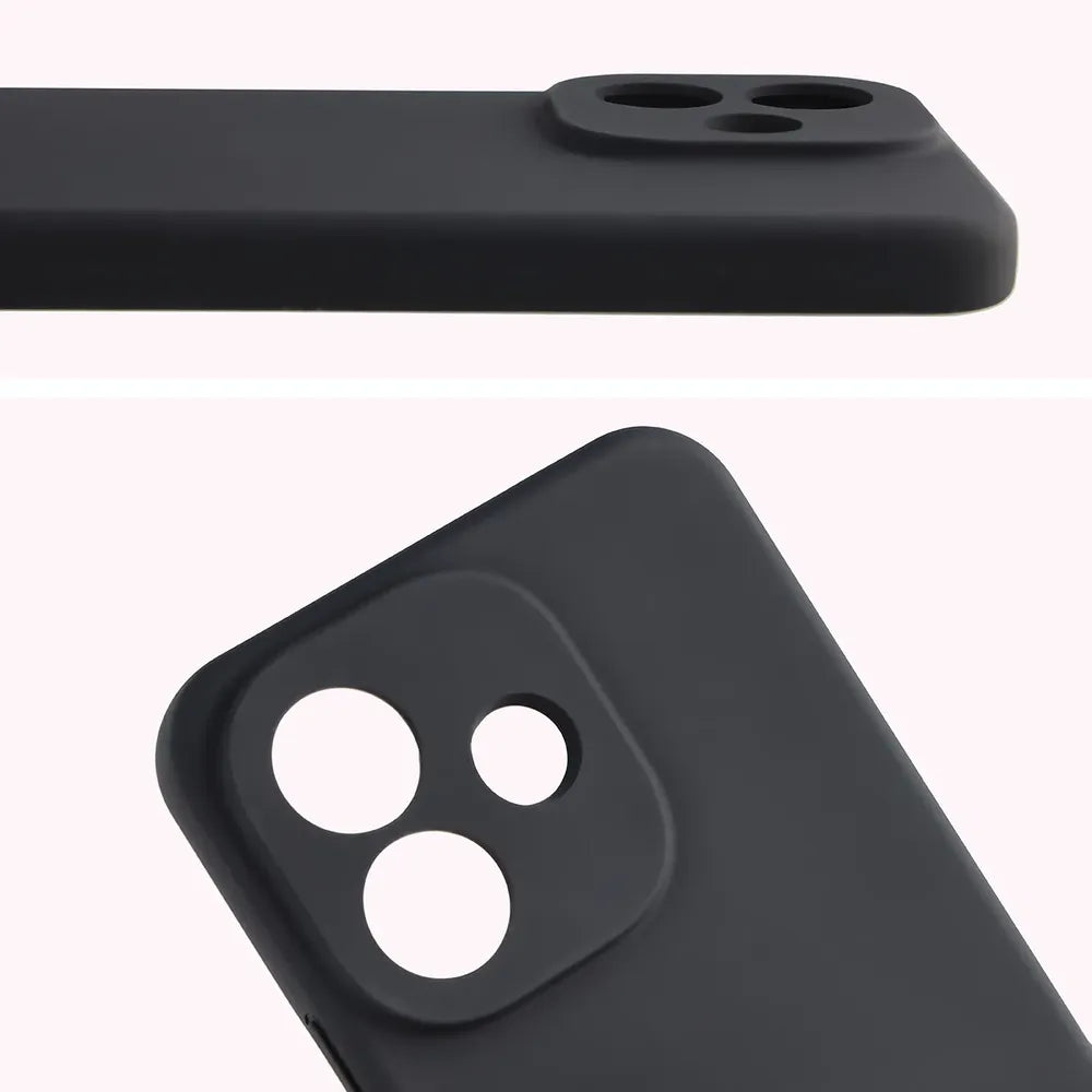 Silikon Handyhülle für Xiaomi Redmi Note 17 Pro 5G, Bizon Soft Case, Schwarz (5/7)