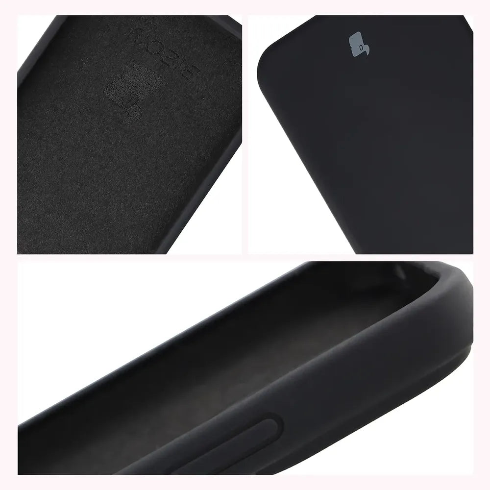 Silikon Handyhülle für Xiaomi Redmi Note 17 Pro 5G, Bizon Soft Case, Schwarz (6/7)