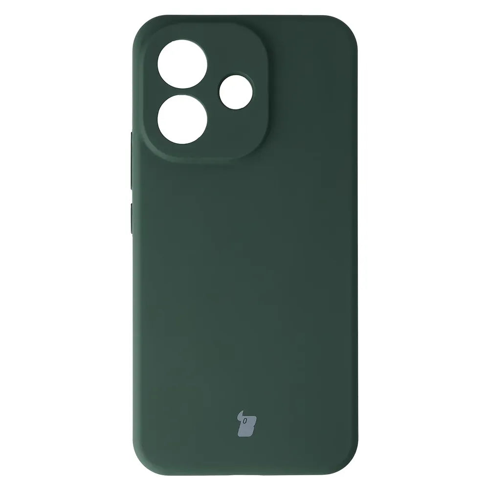 Silikon Handyhülle für Xiaomi Redmi Note 17 Pro 5G, Bizon Soft Case, Dunkelgrün (2/7)