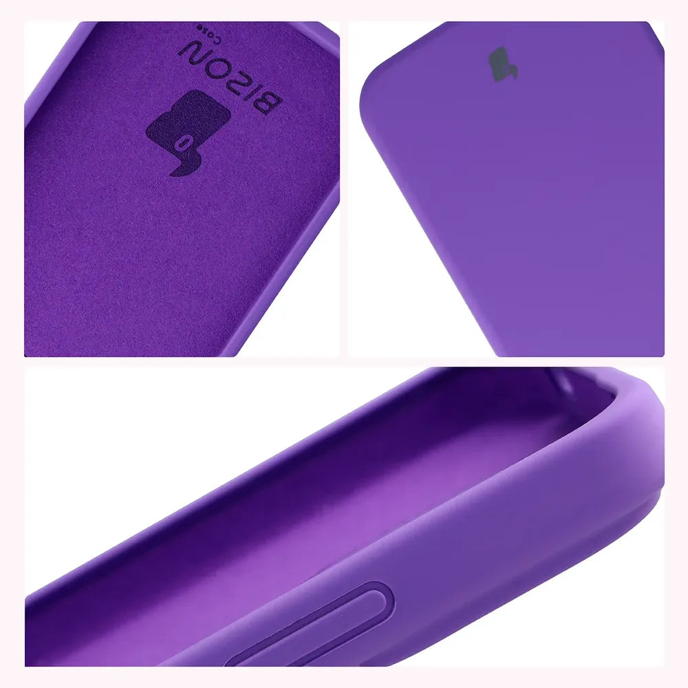 Silikon Handyhülle für Xiaomi Redmi Note 17 Pro 5G, Bizon Soft Case, Violett (6/7)
