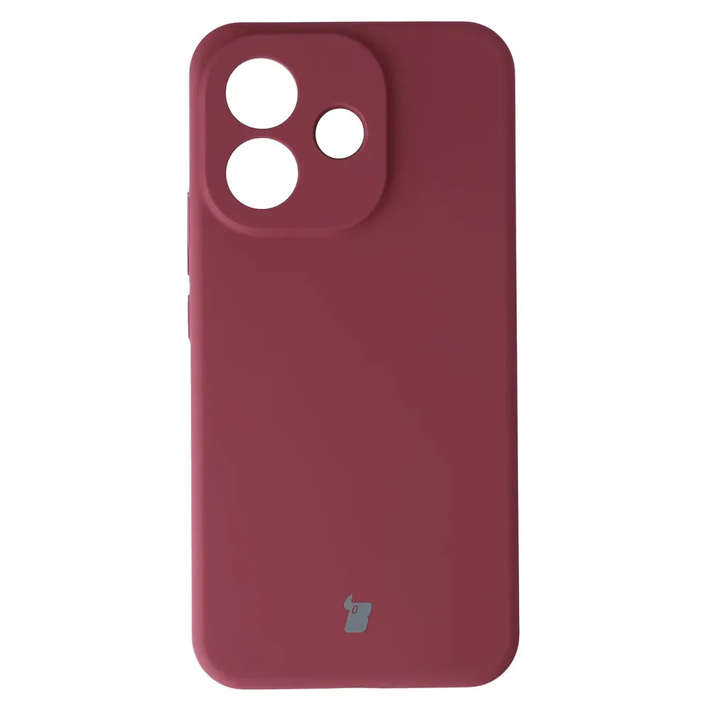 Silikon Handyhülle für Xiaomi Redmi Note 17 Pro 5G, Bizon Soft Case, Pflaumenfarbe (2/7)