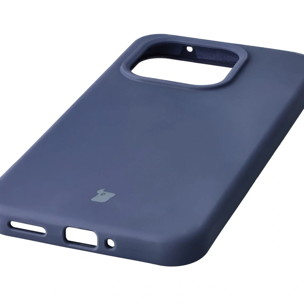Silikon Handyhülle für Xiaomi 15T, Bizon Soft Case, Dunkelblau