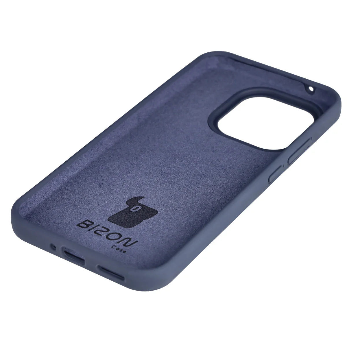 Silikon Handyhülle für Xiaomi 15T, Bizon Soft Case, Dunkelblau