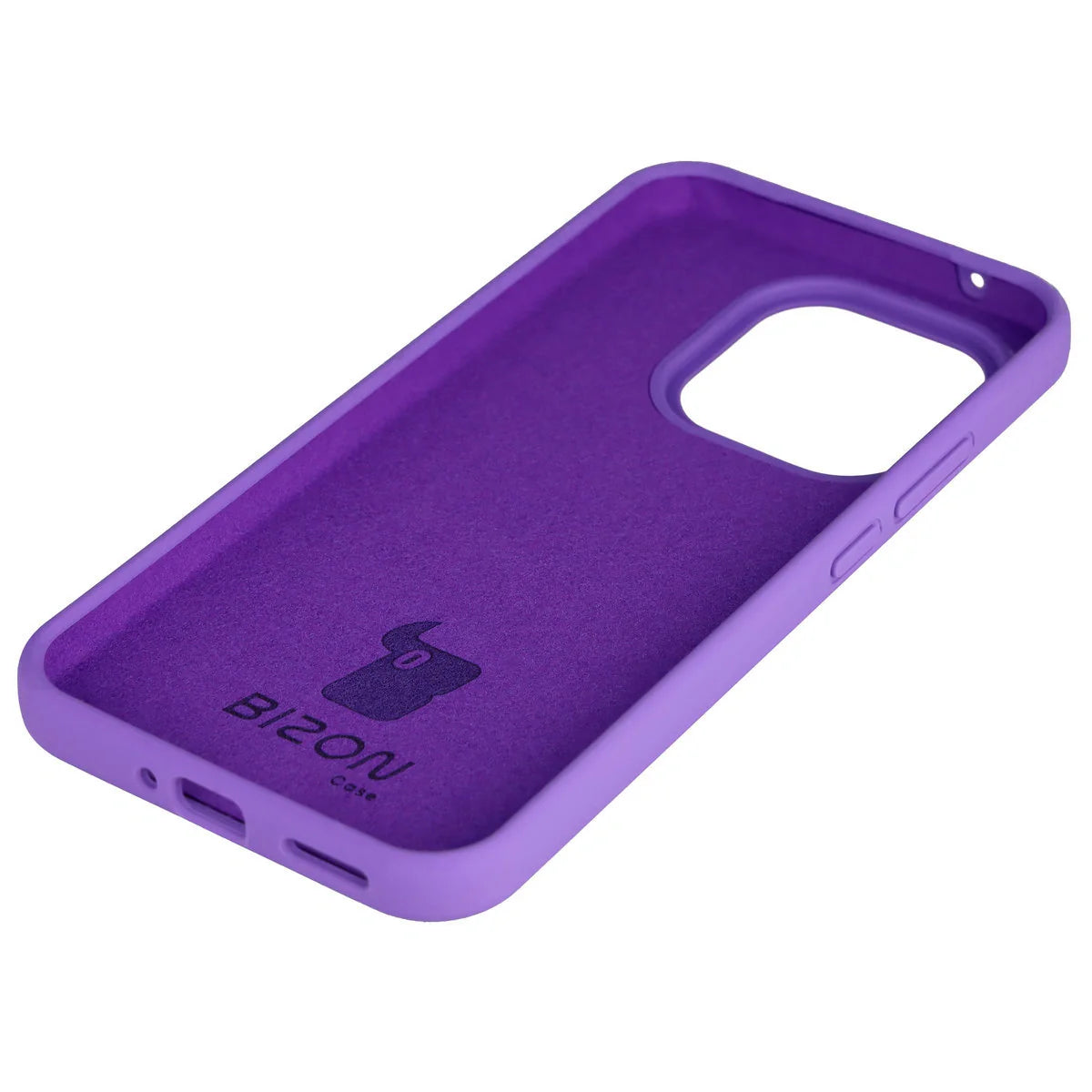Silikon Handyhülle für Xiaomi 15T, Bizon Soft Case, Violett