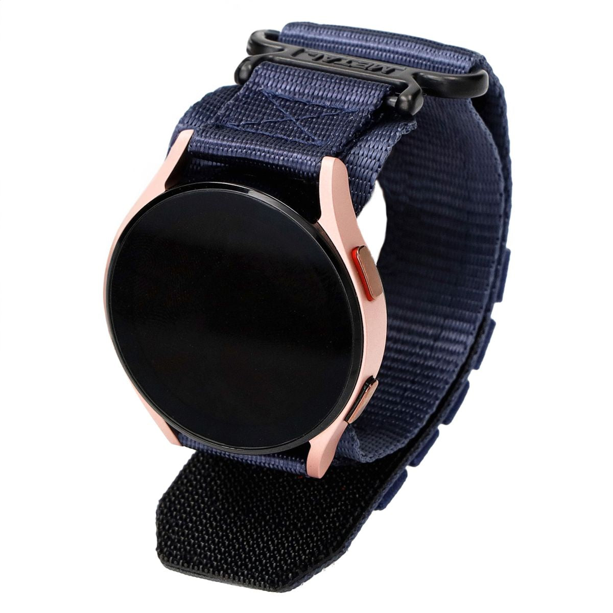 Sport-Armband für Galaxy Watch 20mm, Bizon Strap Watch Adventure, Dunkelblau
