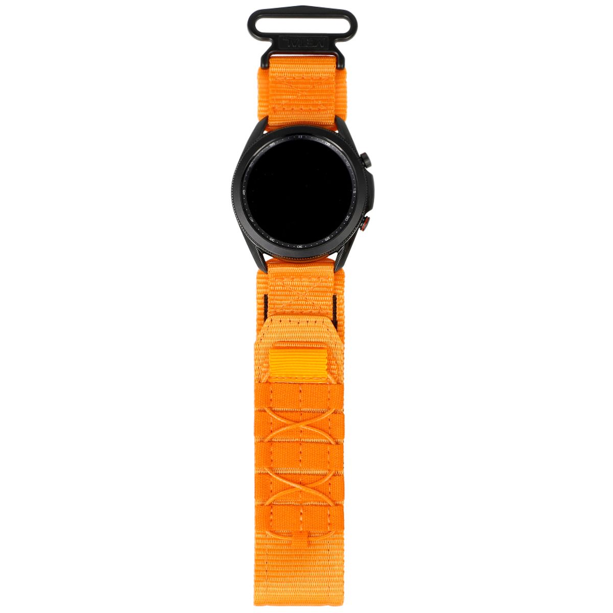 Sport-Armband für Galaxy Watch 22mm, Bizon Strap Watch Adventure, Orange