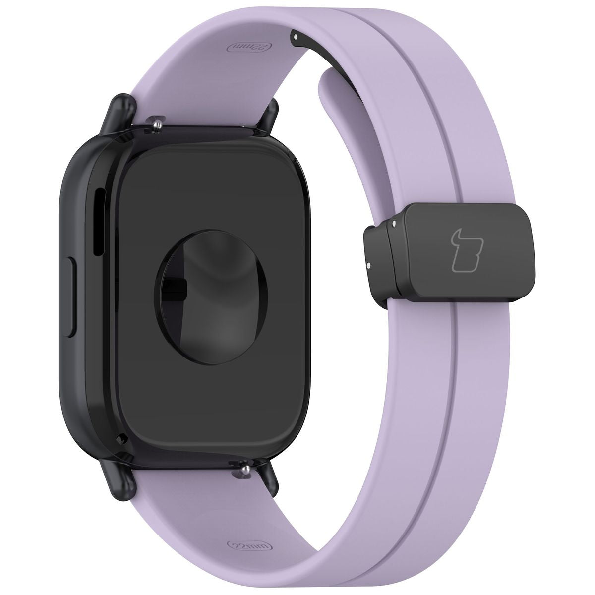 Armband für Smartwatch (22 mm), Bizon Strap Watch Silicone L, Lavendel