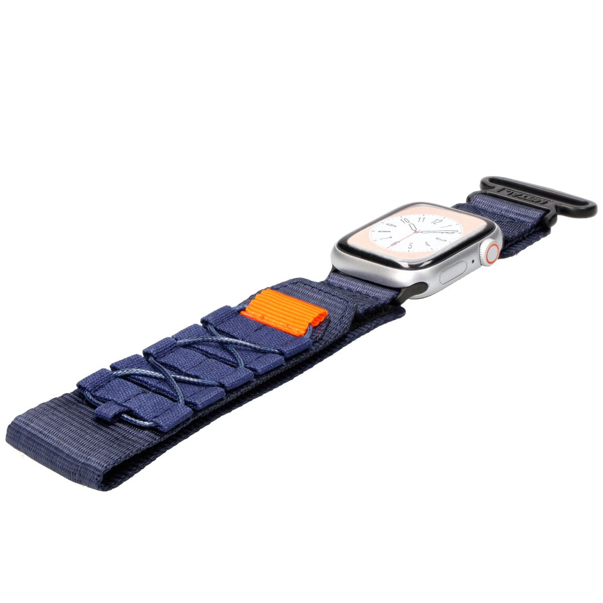 Sport-Armband für Apple Watch 38/40/41 mm, Bizon Strap Watch Adventure, Dunkelblau